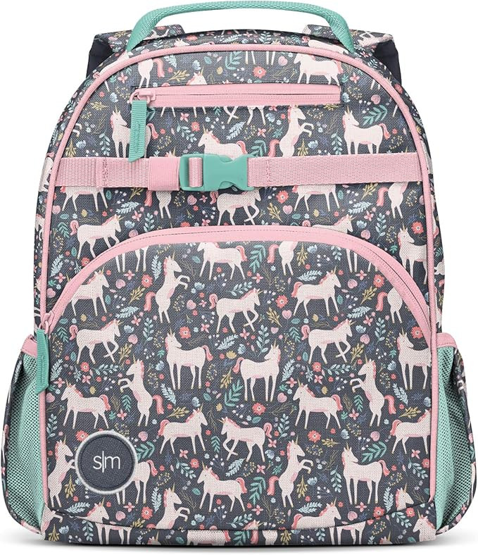Simple Modern Backpack for Girls Kids Toddler School Boys, 12 Liter Fletcher, Unicorn Fields | Amazon (US)