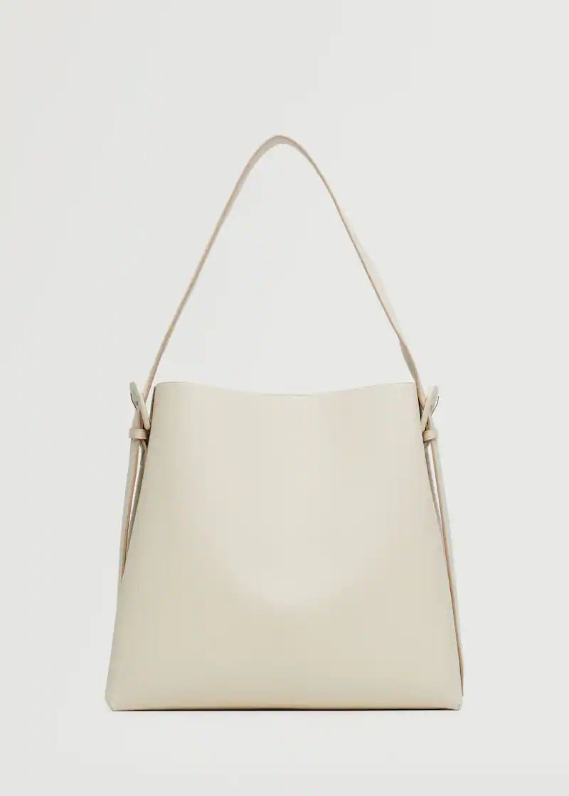 Shopper bag with buckle | MANGO (UK)