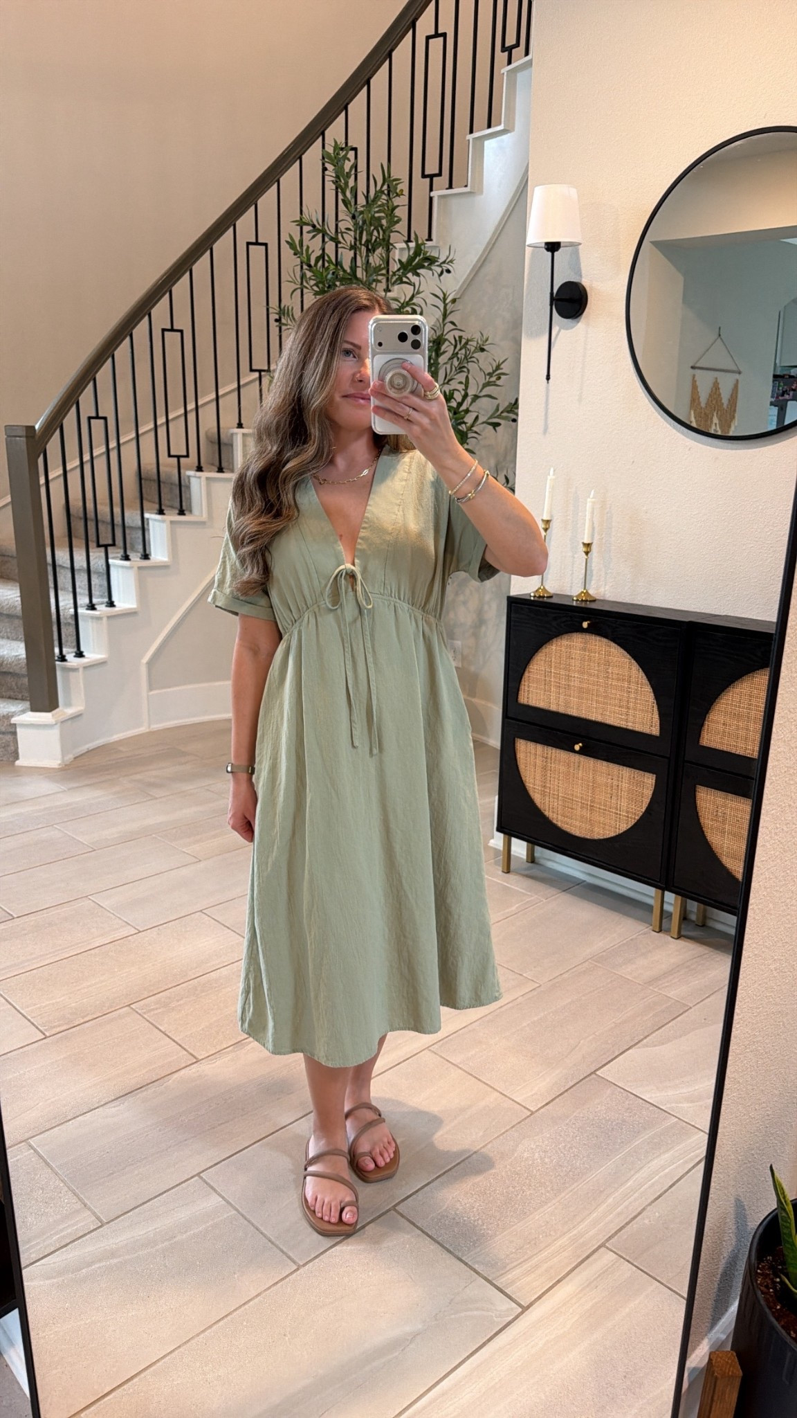 100% cotton dress?! Yes, please! 👏🏼 I’m wearing my true size, small. 

#LTKootd #LTKWorkwear #LTKSaleAlert