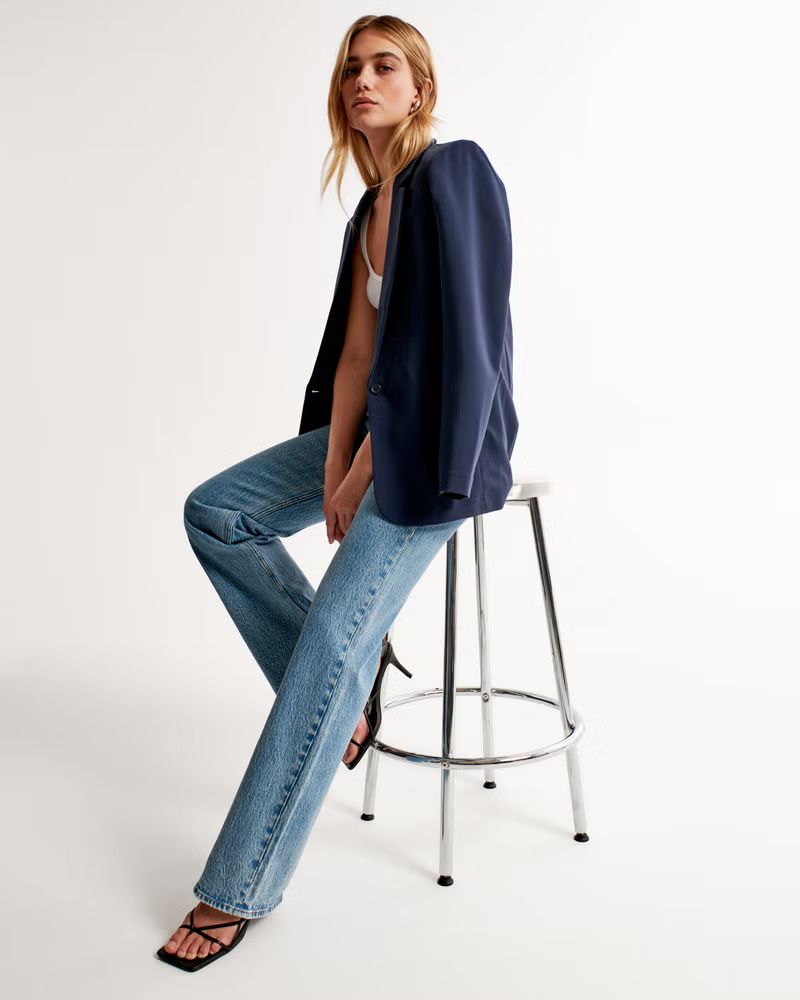 High Rise 90s Relaxed Jean | Abercrombie & Fitch (US)