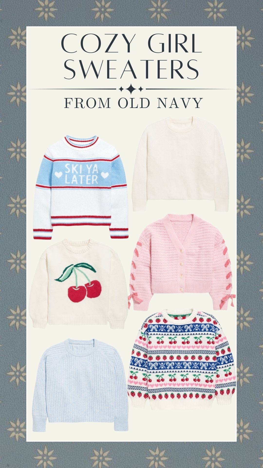 Old Navy sweaters are the girls favorite!! 😍 

#LTKHoliday #LTKGiftGuide #LTKKids