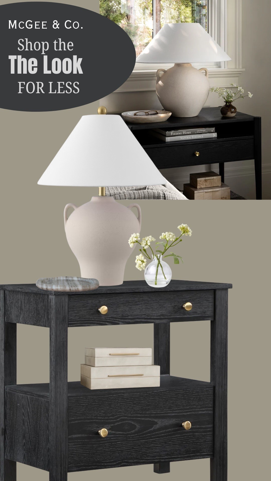 McGee & co dupe | the look for less | McGee & co lamp | Wayfair | target | hearth & hand | nightstand decor | spring stems | decorative boxes | Walmart | Target | Amazon | nightstand 

#LTKSaleAlert #LTKHome #LTKFindsUnder100