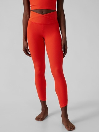 Elation Crossover Rib 7/8 Tight | Athleta