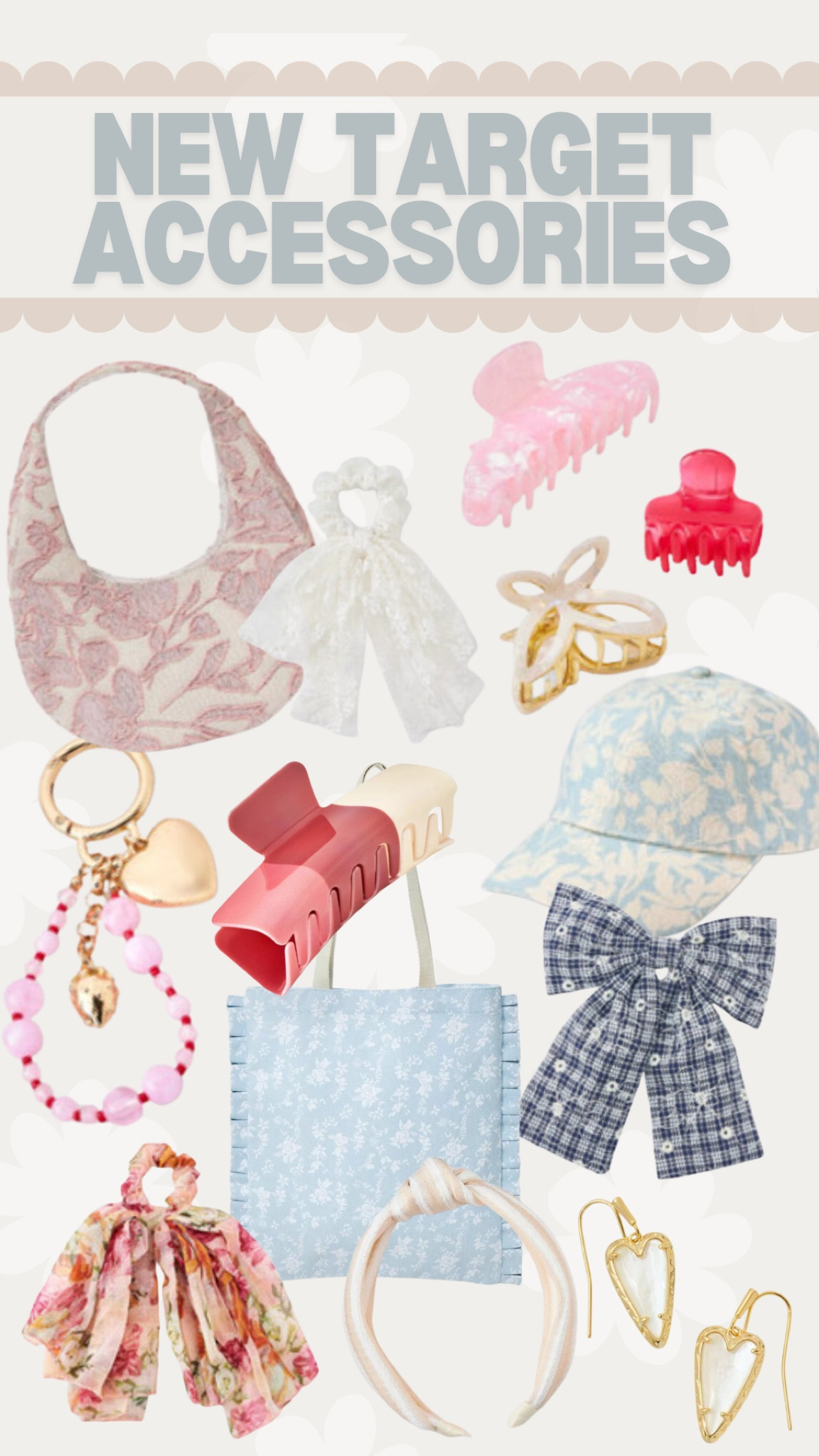 New Target accessories! 

THEBLOOMINGNEST accessories purse clip bow bag charm hair 

#LTKBeauty #LTKSeasonal #LTKStyleTip