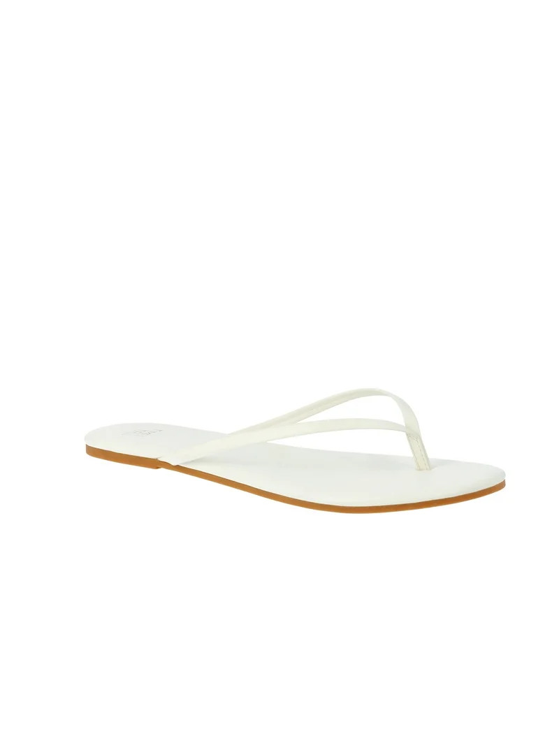 Time and Tru Women's Barely There Thong Sandals | Walmart (US)