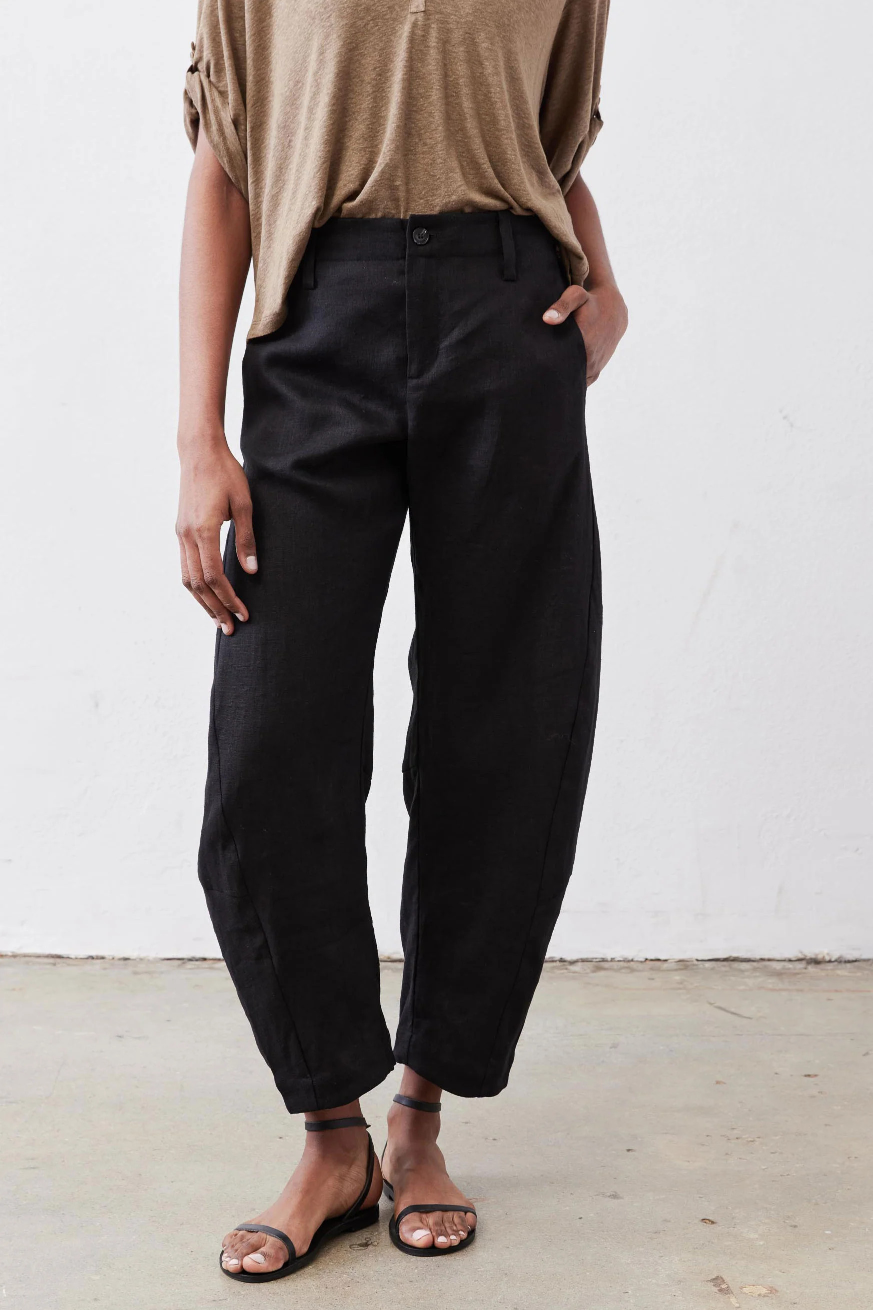 The Uptown Loose Linen Pants | Ruti