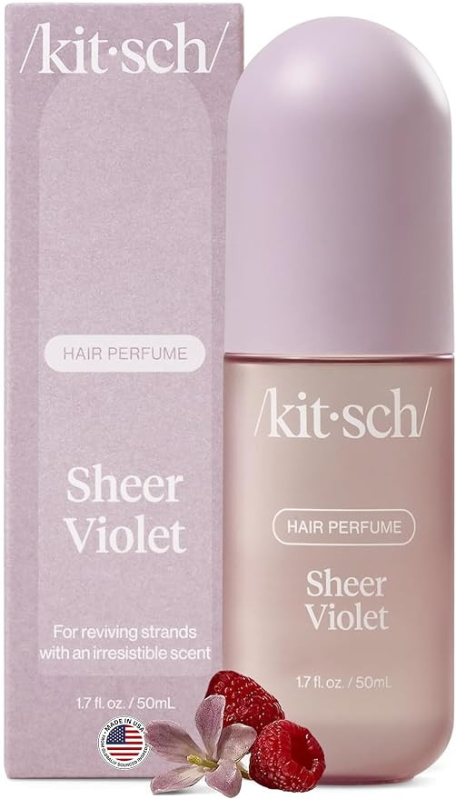 Kitsch Hair Perfume for Women - Sheer Violet | Clean, Deodorizing & Patented Odor-Eliminating Tec... | Amazon (US)