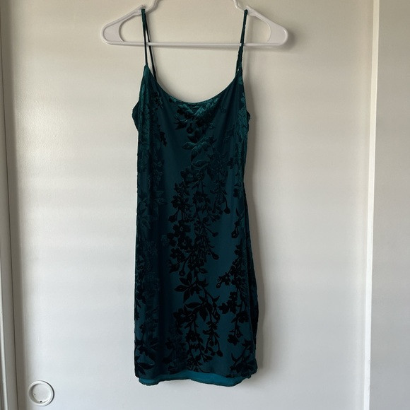 Emerald green slip dress from Windsor | Poshmark