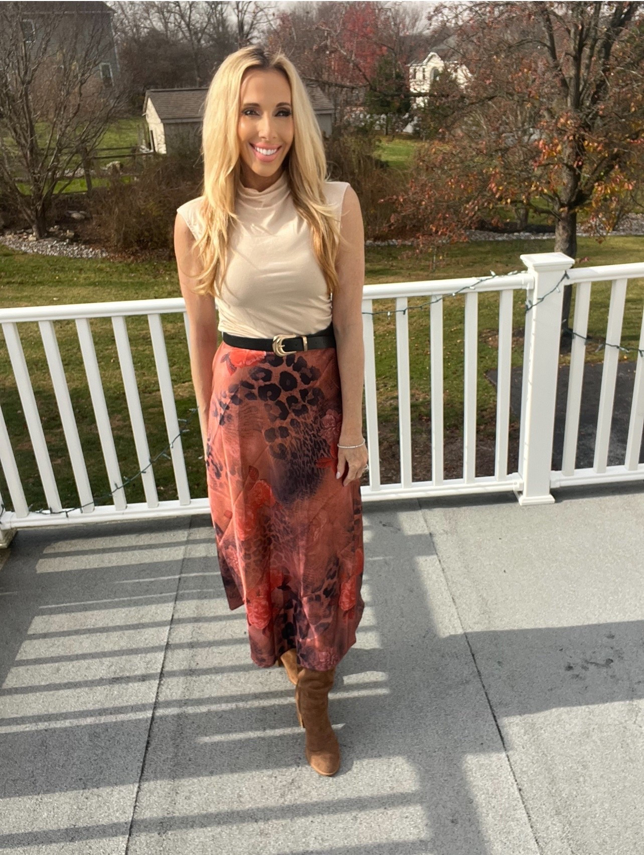 Gorgeous leopard floral satin maxi skirt ❤️

#LTKGiftGuide #LTKootd #LTKHoliday