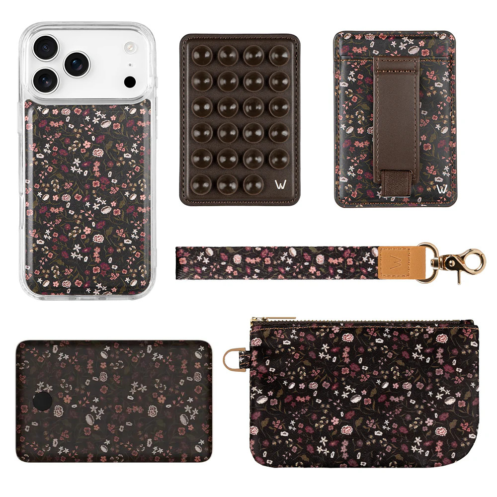 Twilight Blossom Brown Walli Boost Bundle | Walli Cases