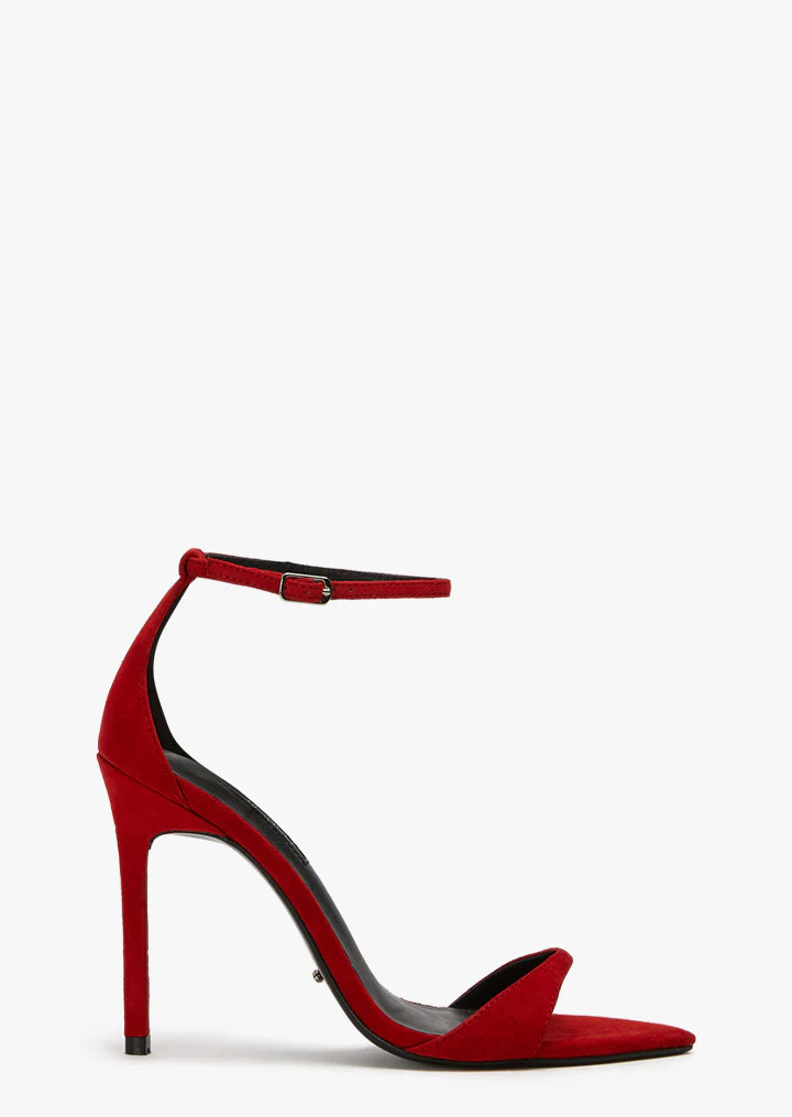 Martini Red Suede Heels | Heels | Tony Bianco USA | Tony Bianco US