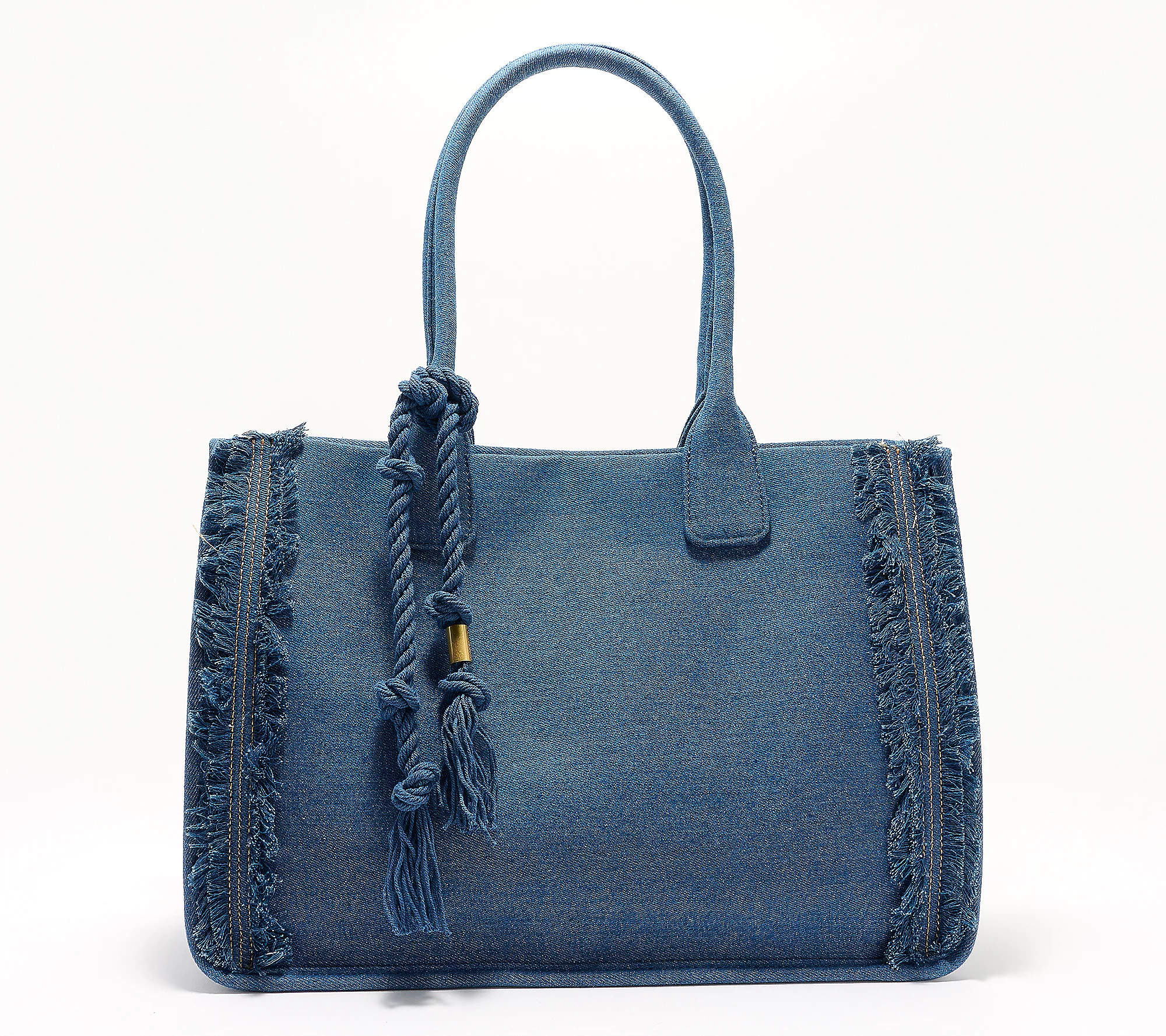 Vince Camuto Large Canvas Tote - Orla | QVC