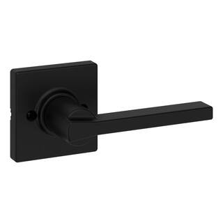 Casey Matte Black Dummy Door Handle Featuring Microban | The Home Depot