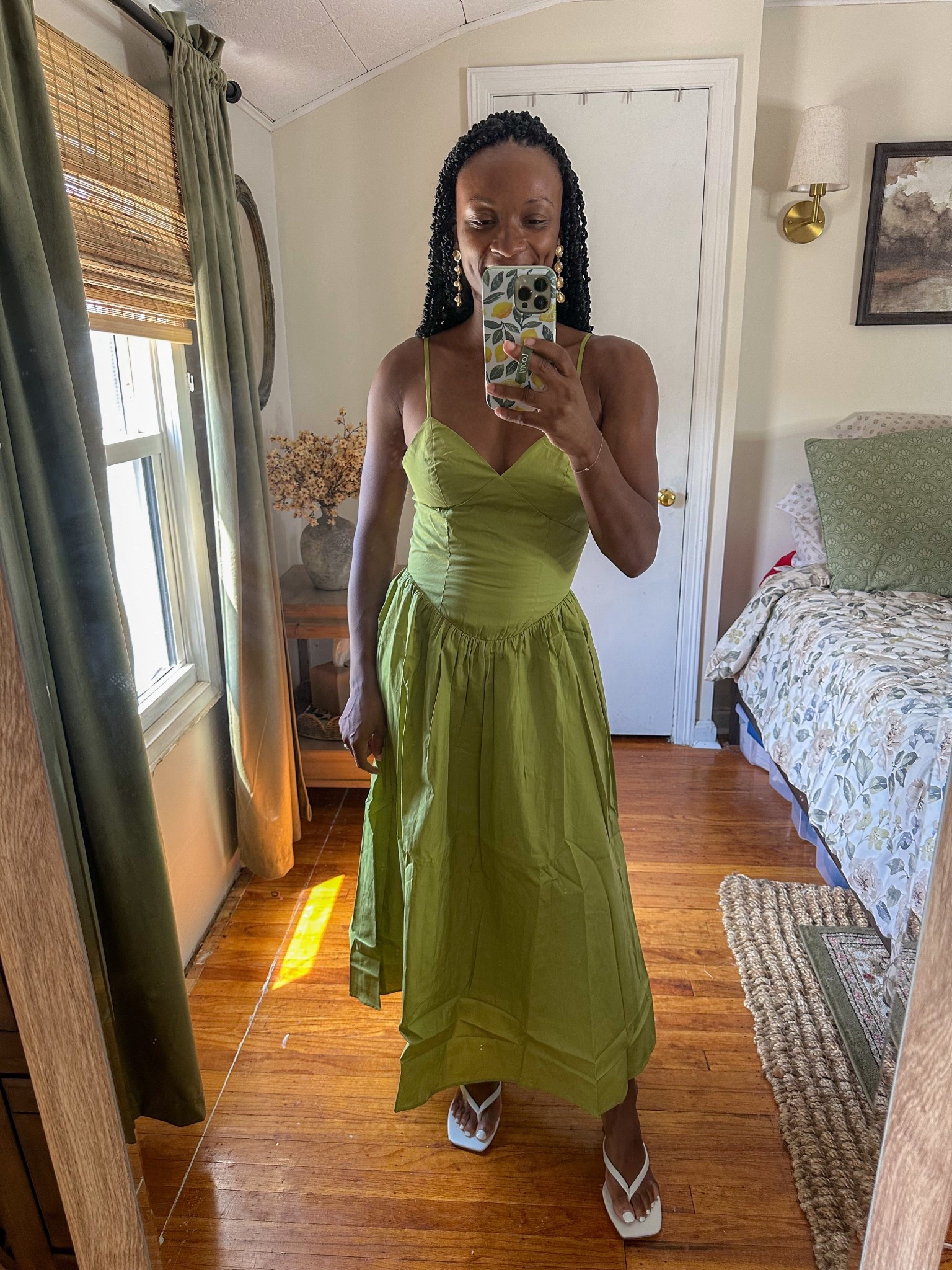 Wearing size XS in dress

#LTKSeasonal