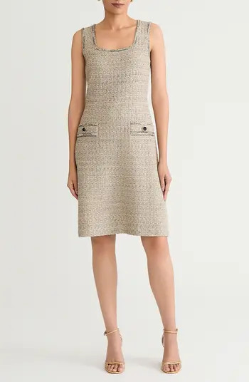Shimmer Tweed A-Line Dress | Nordstrom