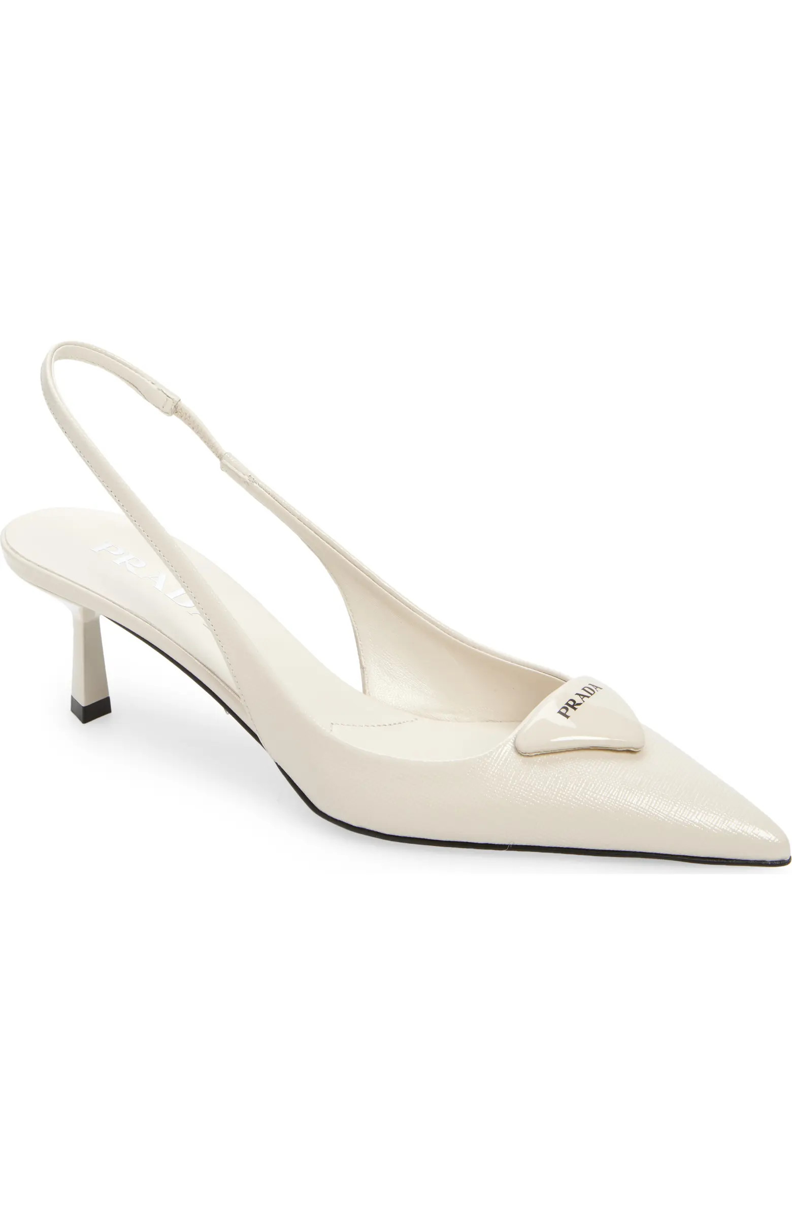 Prada Modellerie Pointed Toe Slingback Pump (Women) | Nordstrom | Nordstrom