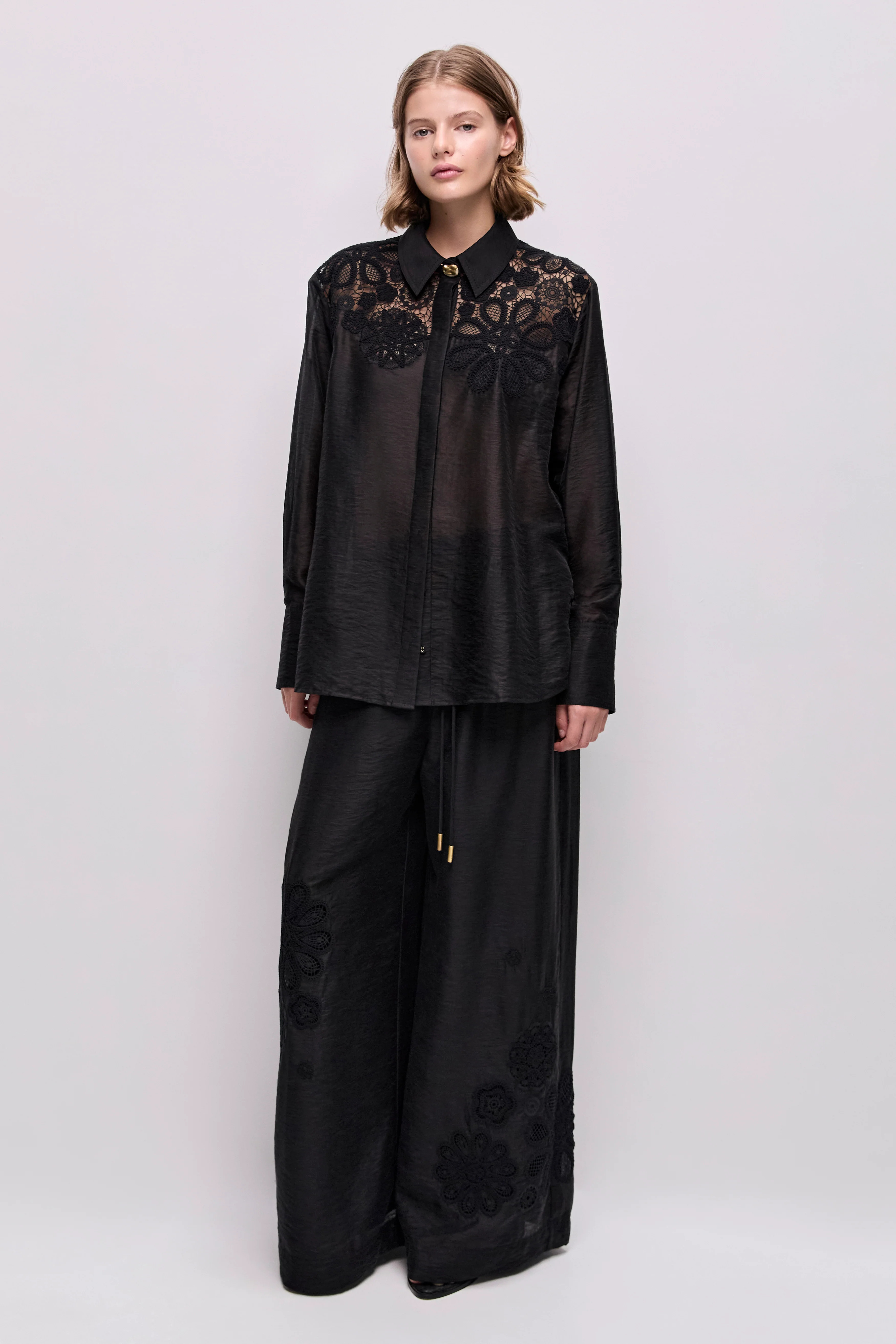 Gia Embroidered Shirt | aje. (Australia)
