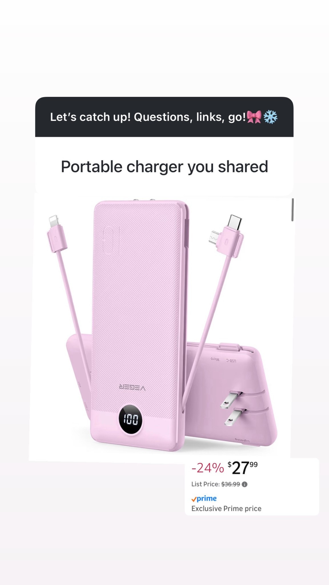 Best portable charger  