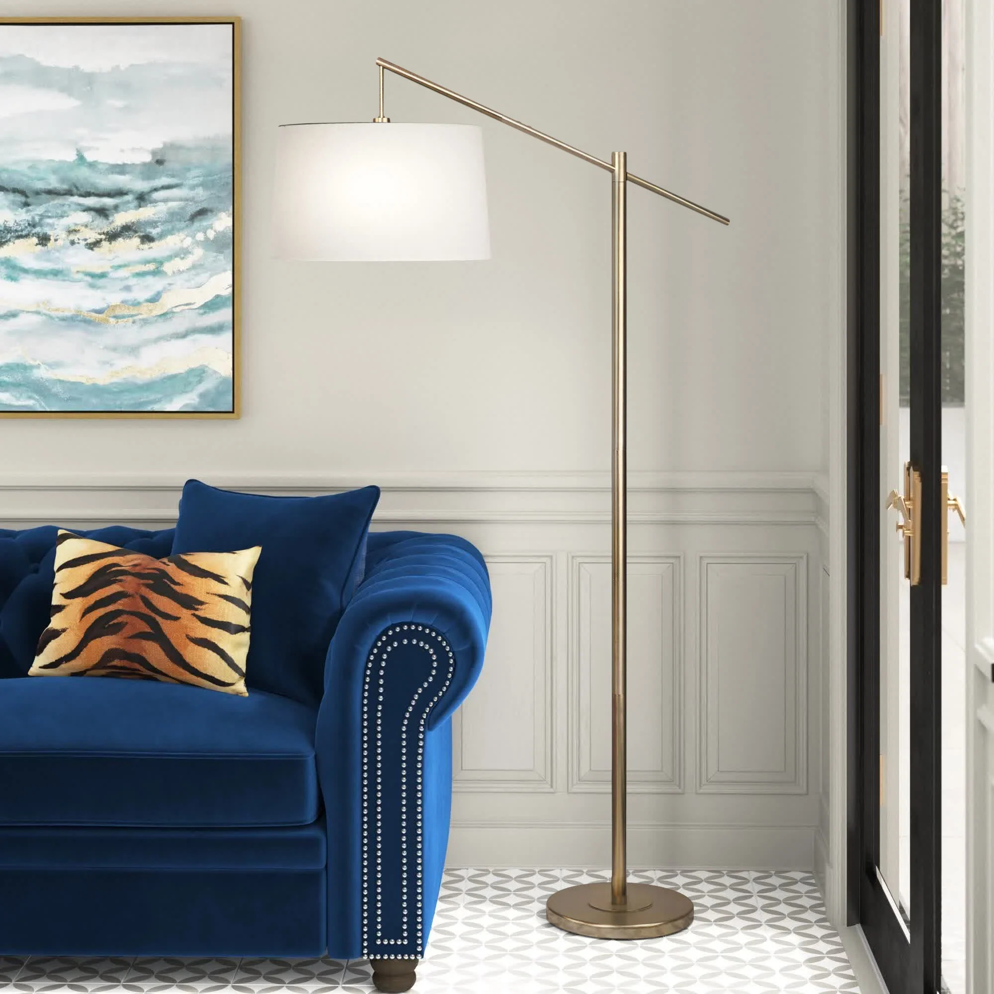 Etta Avenue™ Dyanne 69" Task/Reading Floor Lamp & Reviews | Wayfair | Wayfair North America
