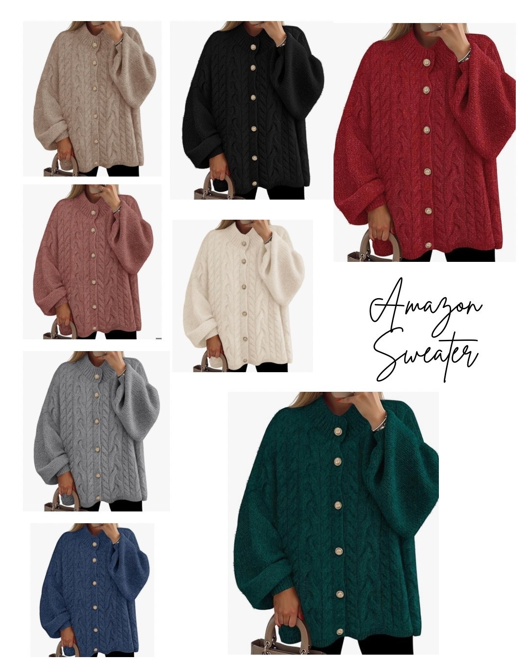 Amazon

Women's Fall 2025 Cardigan Sweaters Long Sleeve Button Down Oversized Soft Knit Winter Coats Trendy Outerwear

Amazon Fashion
Thanksgiving

#LTKSaleAlert #LTKHoliday #LTKFindsUnder50