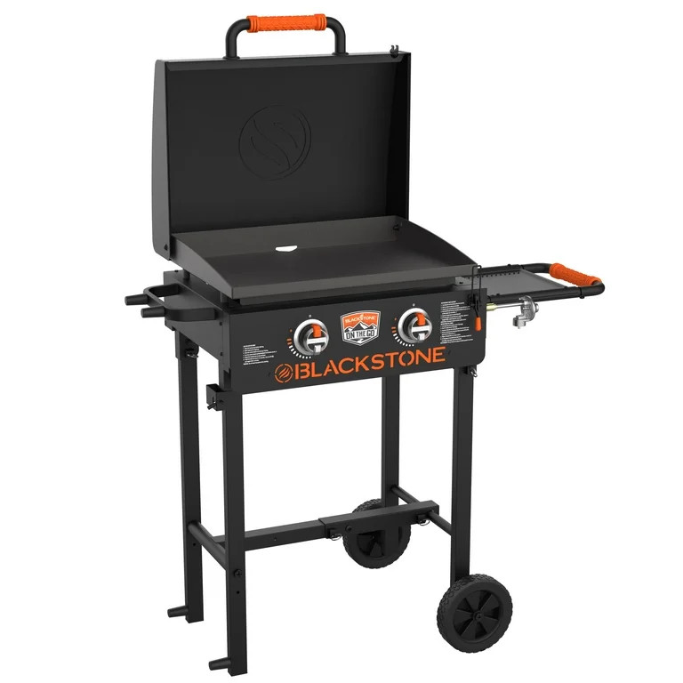 Blackstone On The Go 2-Burner 22" Cart Griddle with Folding Legs | Walmart (US)