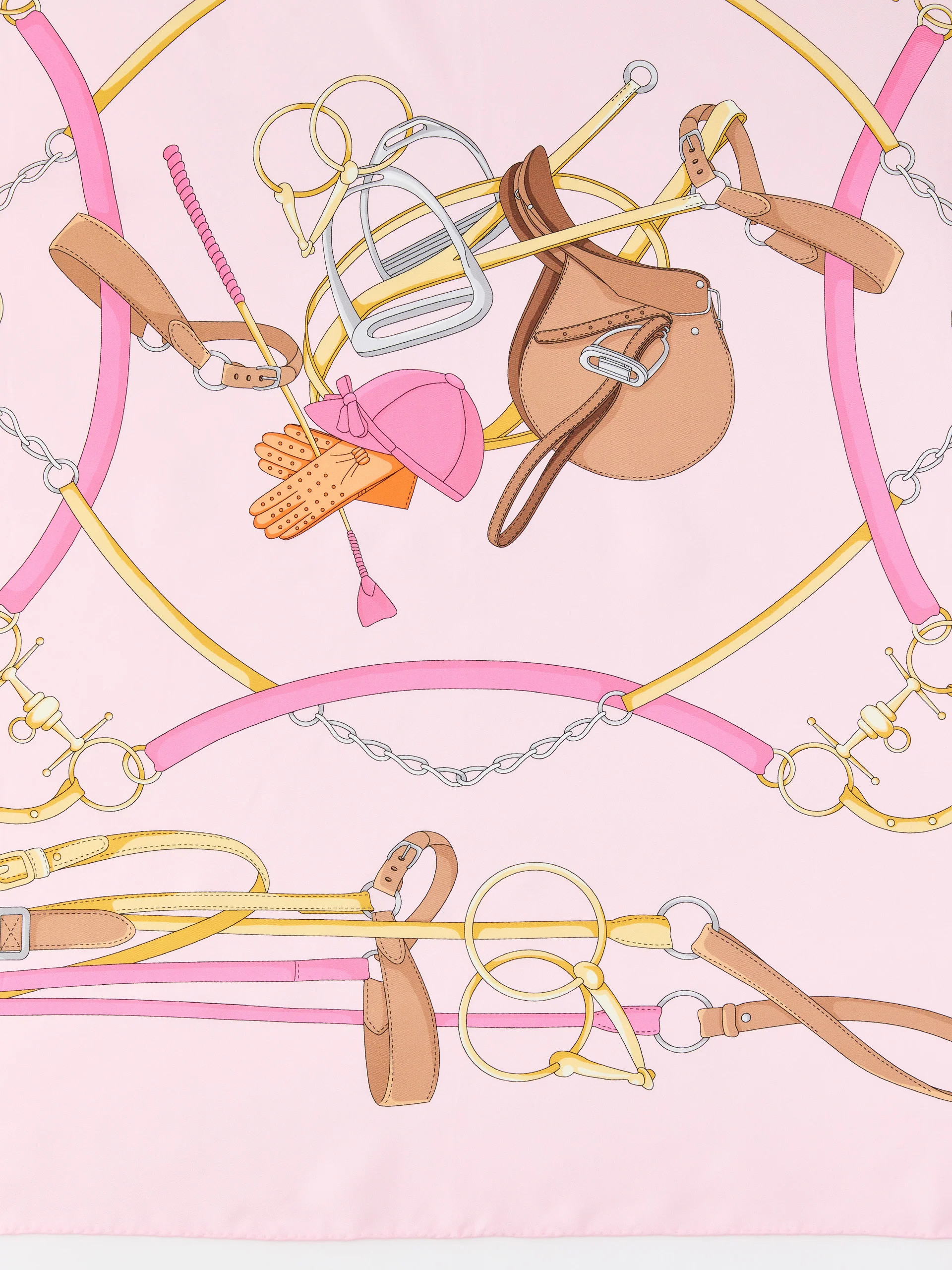 Mabel Silk Scarf in Neo Gulltopp Square | J.McLaughlin