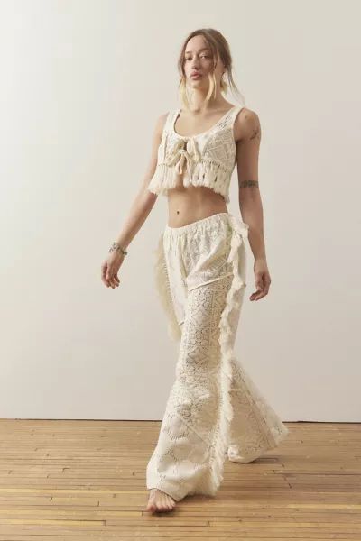 Out From Under Festival Beach Crochet Pant | Urban Outfitters (US and RoW)