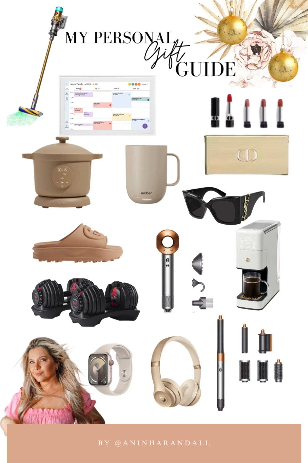 Gift Ideas for Her | Dyson | Eletronic Calendar | Dior Purse Set | YSL Sunglasses | Gucci | Luxury Gifts | Whole Coffee Been Machine | Blow Dryer | Weights | Adjustable Dumbbells | I Watch |  Vacuum | Prices subjected to change | #paidlink  Gift guide | Christmas gifts | Holiday gifts | Gifts for her | Gifts for Moms, Grandmas | Teachers | Prices are subjected to change | #paidlink |

#LTKHoliday 

#LTKGiftGuide #LTKover40