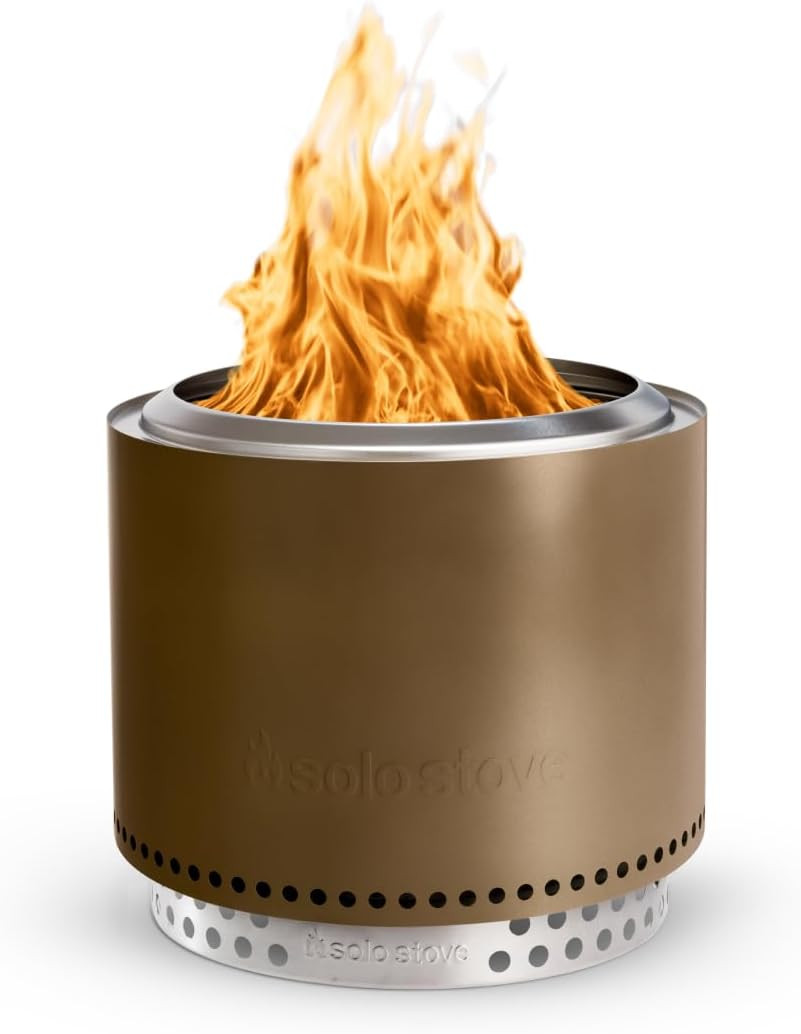 Solo Stove Bonfire with Stand | 19.5" Smokeless Fire Pit, Removable Ash Pan | Portable Stainless ... | Amazon (US)