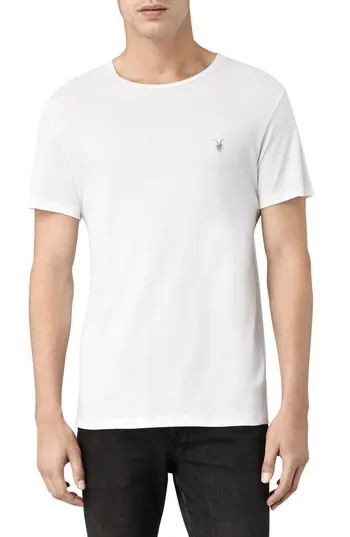 Men's Allsaints Brace Tonic Slim Fit Crewneck T-Shirt, Size Small - White | Nordstrom