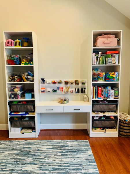Perfect shelving for kids craft area & play room! 

#LTKfamily #LTKkids #LTKhome