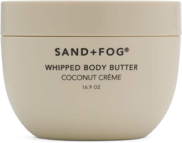 Sand + Fog Whipped Body Butter, Coconut Cream Scent, 16.9 Fl Oz | Amazon (US)