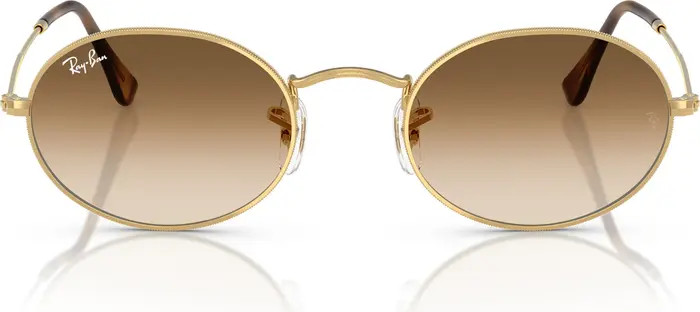 54mm Gradient Round Sunglasses | Nordstrom
