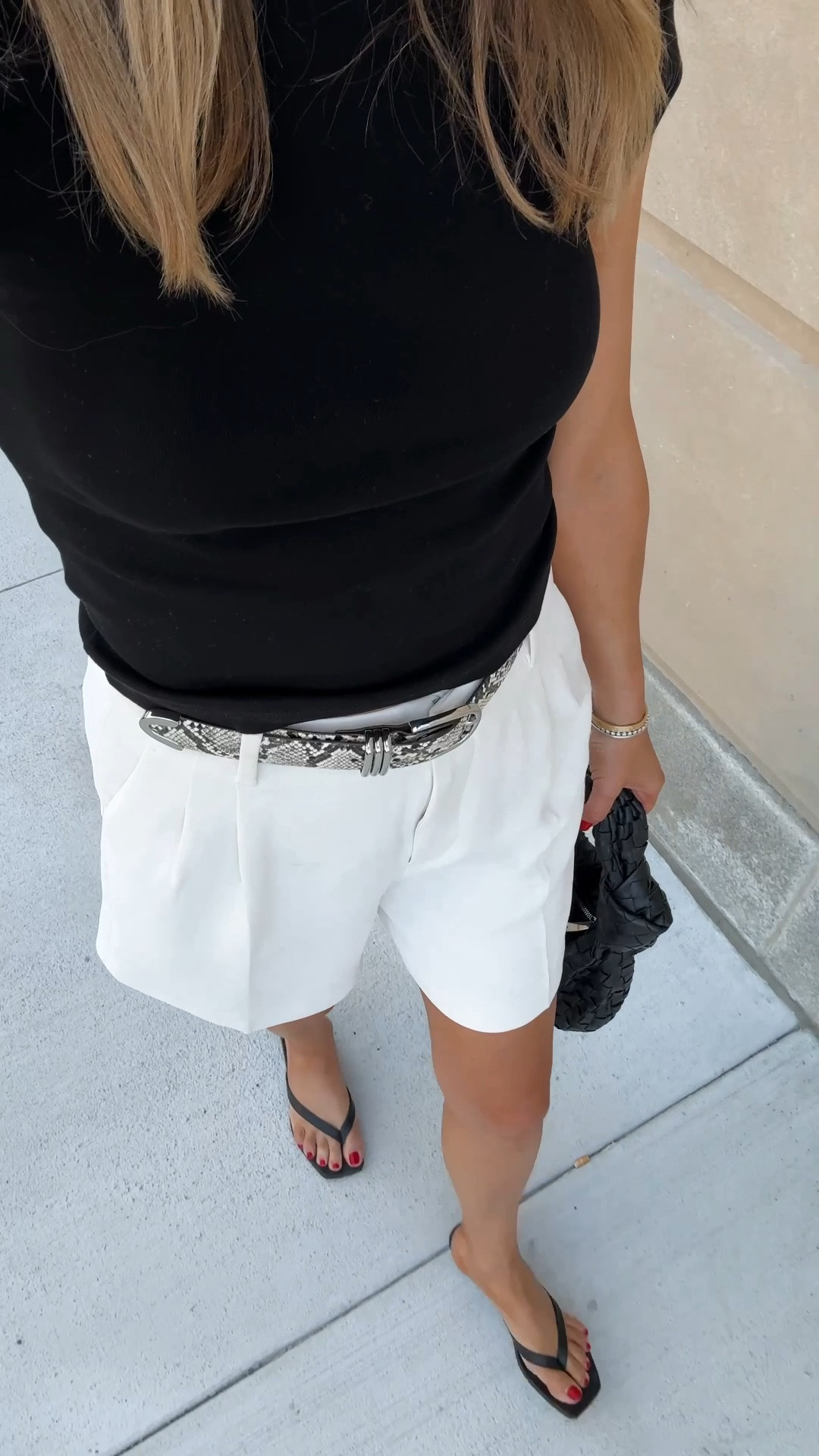 Fashion Jackson @Aritzia 
Black tshirt (small)
White Bermuda shorts (tts)
Summer outfit

#LTKOver40 #LTKSaleAlert #LTKootd