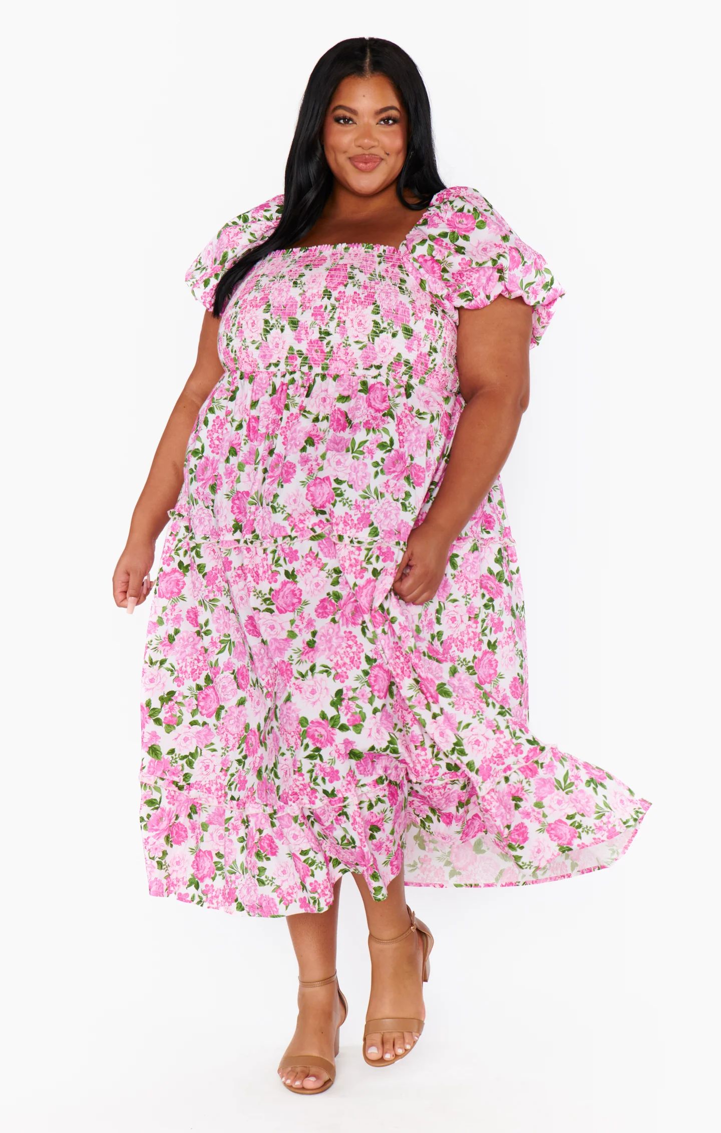 Afternoon Tea Dress ~ Cottage Floral Pink | Show Me Your Mumu