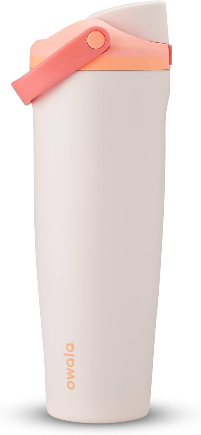 Owala FreeSip Sway - Stainless Steel-40-oz.-Orange/Tan(Sparkling Sherbet) | Amazon (US)