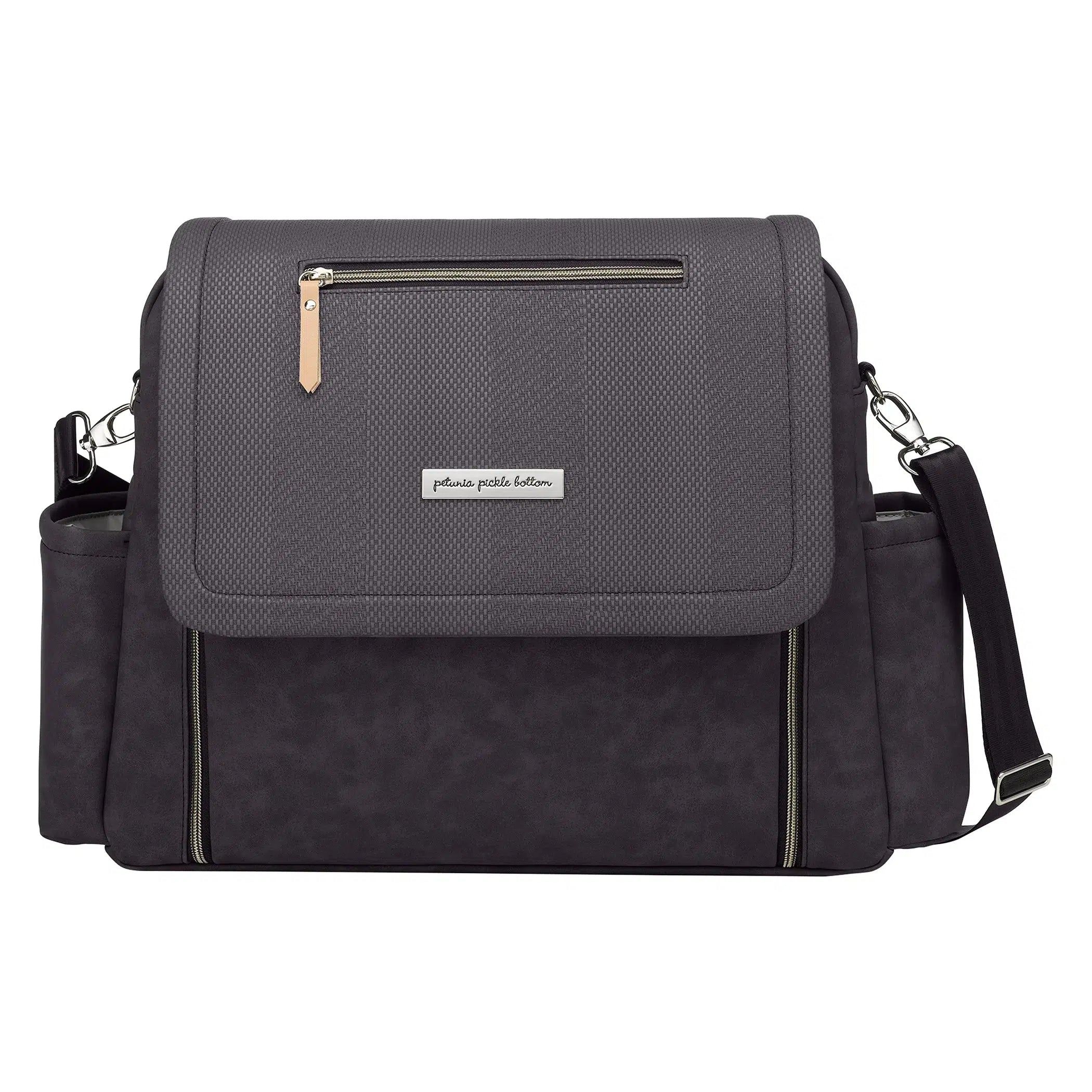 Boxy Backpack Deluxe in Carbon Cable Stitch | Petunia Pickle Bottom
