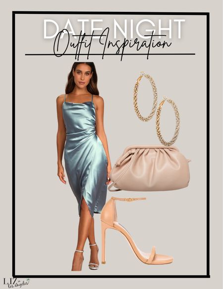 This gorgeous blue sheath dress is the perfect wedding guest dress or for a date night out this spring!  This is a great special occasion dress and cocktail dress and is even currently on sale! 

#LTKstyletip #LTKFind #LTKSeasonal