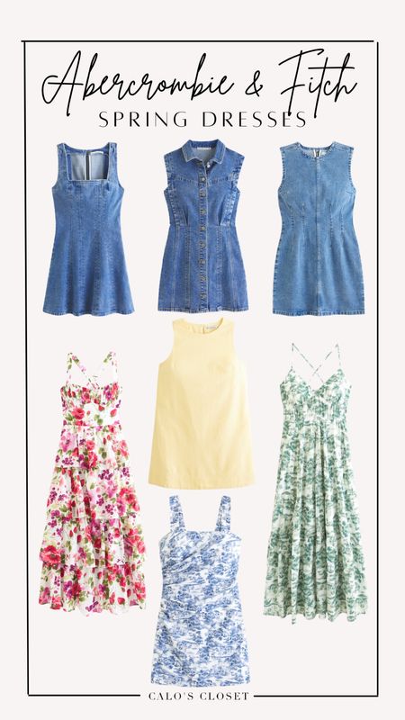 Abercrombie & Fitch spring dresses 

#springdresses #springdress #spring 

#LTKSeasonal #LTKstyletip