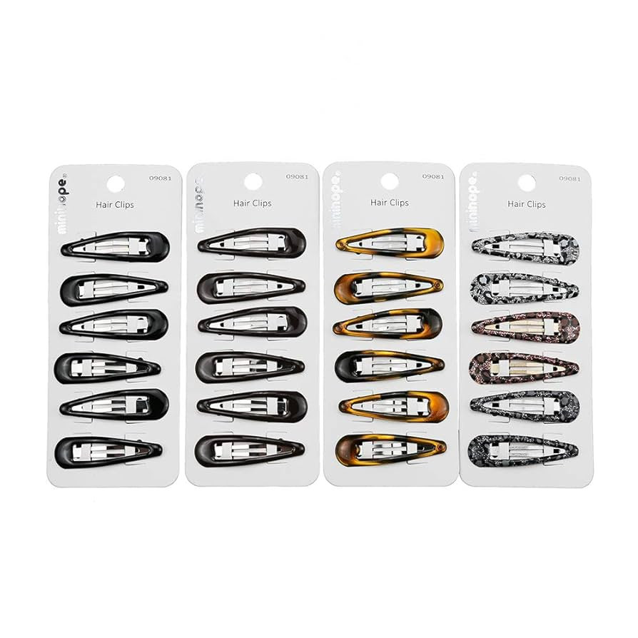 minihope Classics Contour Hair Clip for women, hair barrettes for Girls,keep loose hairs bangs an... | Amazon (US)