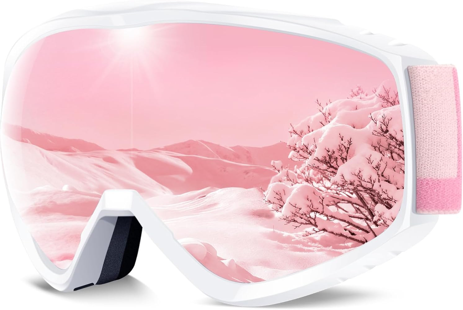 findway OTG Ski Goggles - Over Glasses Snow Snowboard Goggles for Men Women Adult & Youth - Anti-... | Amazon (US)