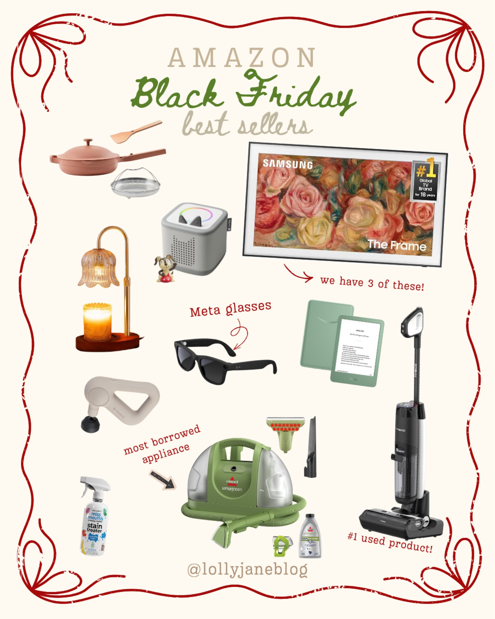 Amazon Black Friday Best Sellers🌟💫 Fellow fan favorite products with high reviews, have and love ALL of these! 

#LTKGiftGuide #LTKCyberWeek #LTKSaleAlert