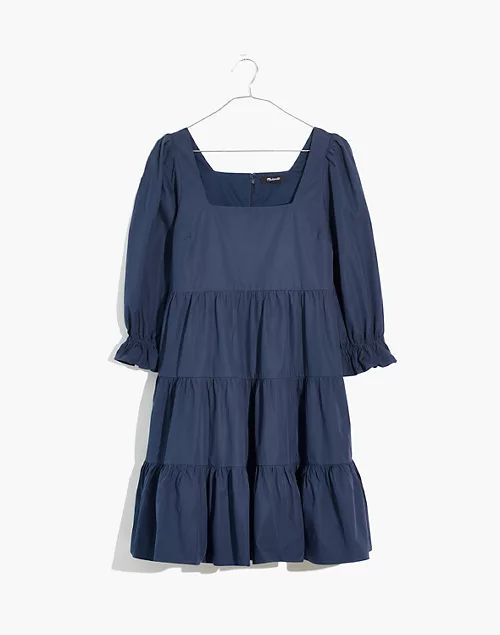 Poplin Lizzie Babydoll Dress | Madewell