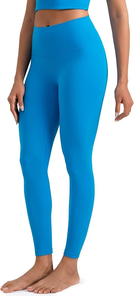 Colorfulkoala Dreamlux No Front Seam Leggings for Women 25"/28" Inseam, Seamless High Waisted But... | Amazon (US)