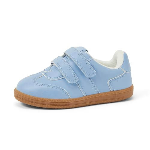 Amazon Essentials x Sofia Grainge Unisex Kids and Toddlers' Hook and Loop Sneakers with Rubber So... | Amazon (US)