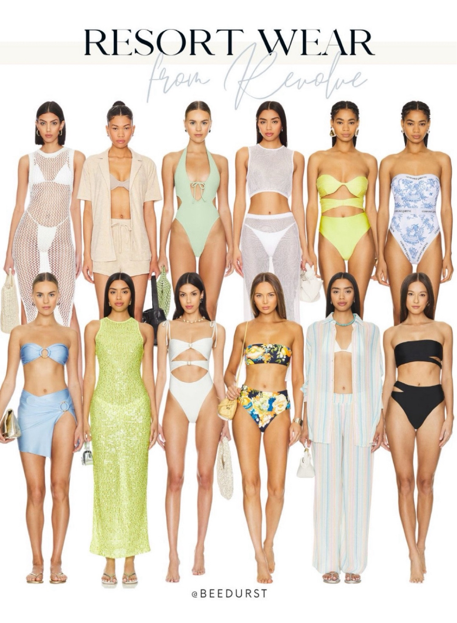 Revolve resort wear, summer dress, swimsuit, swimsuit coverup, vacay looks from revolve, white swimsuit, honeymoon outfit, vacation outfit ideas, spring outfit, summer resort looks, resort dresses, spring resort looks, spring break outfit, revolve summer dresses, summer hats, beach hats, sun hats, beach looks, swimsuits, black dress, swimsuit coverup, white dresss

#LTKStyleTip #LTKSwim #LTKSeasonal