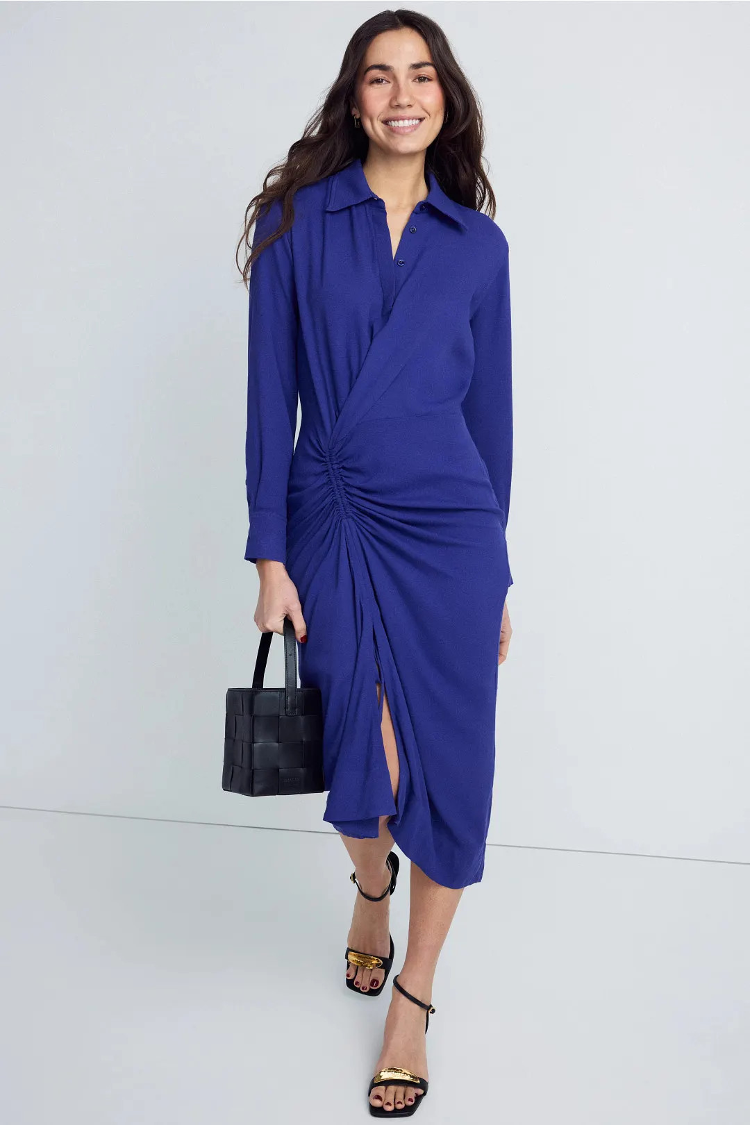 CÂLLAS Bianca Shirt Dress | Rent the Runway