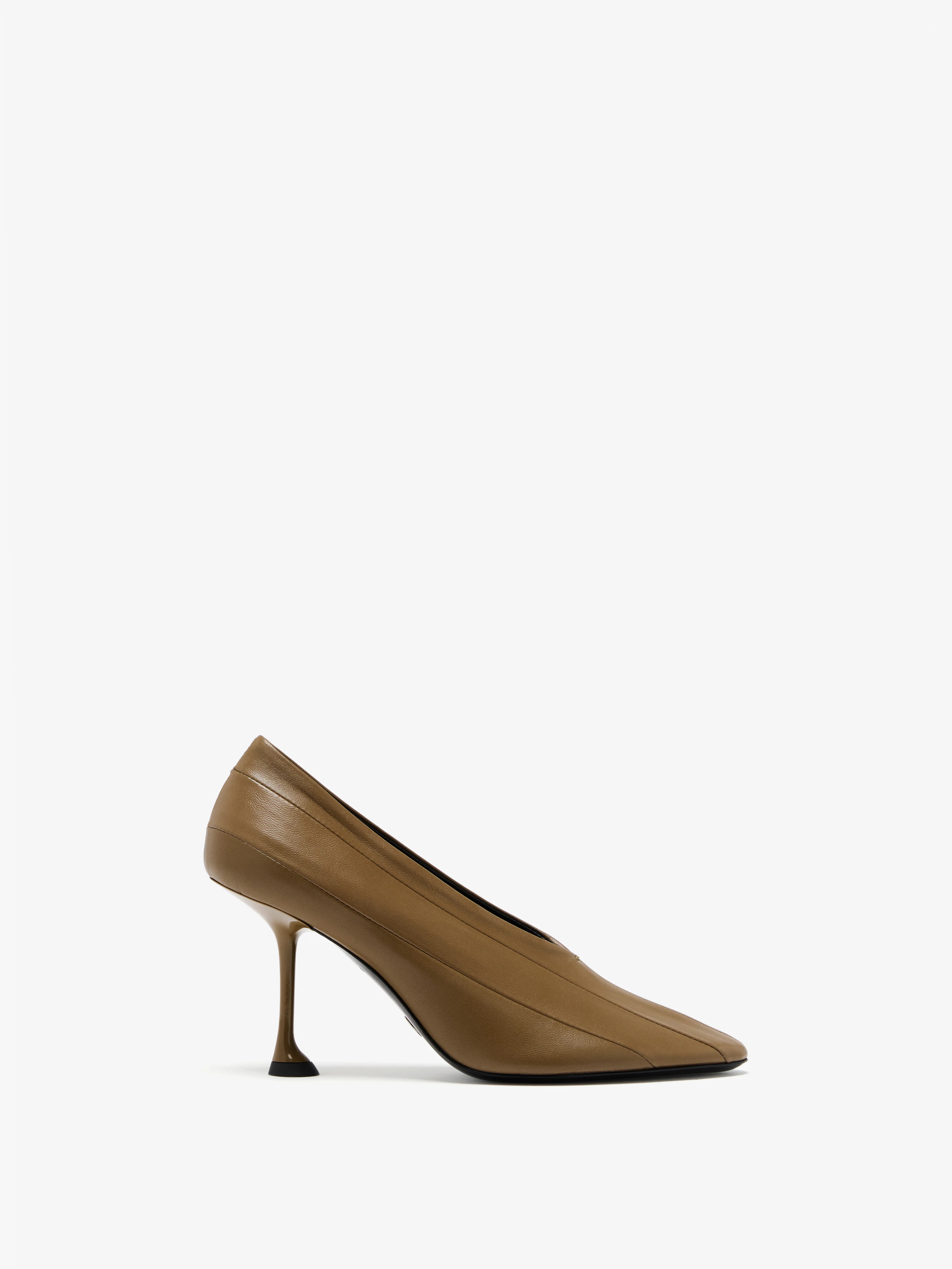 Proenza Schouler Tee 85 Pieced Pumps- Ash | Proenza Schouler LLC