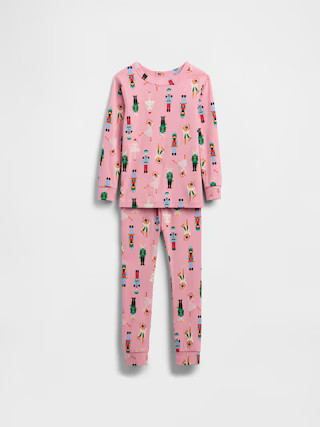 Kids & babyGap 100% Organic Cotton Holiday PJ Set | Gap Factory