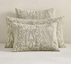Ikat Jacquard Comforter Sham | Pottery Barn (US)